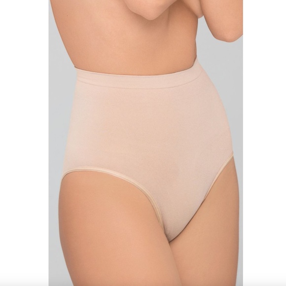 NEW Body Wrap High Waist Shaping Panty Compression Shaper 44810 Nude Beige - Picture 1 of 2
